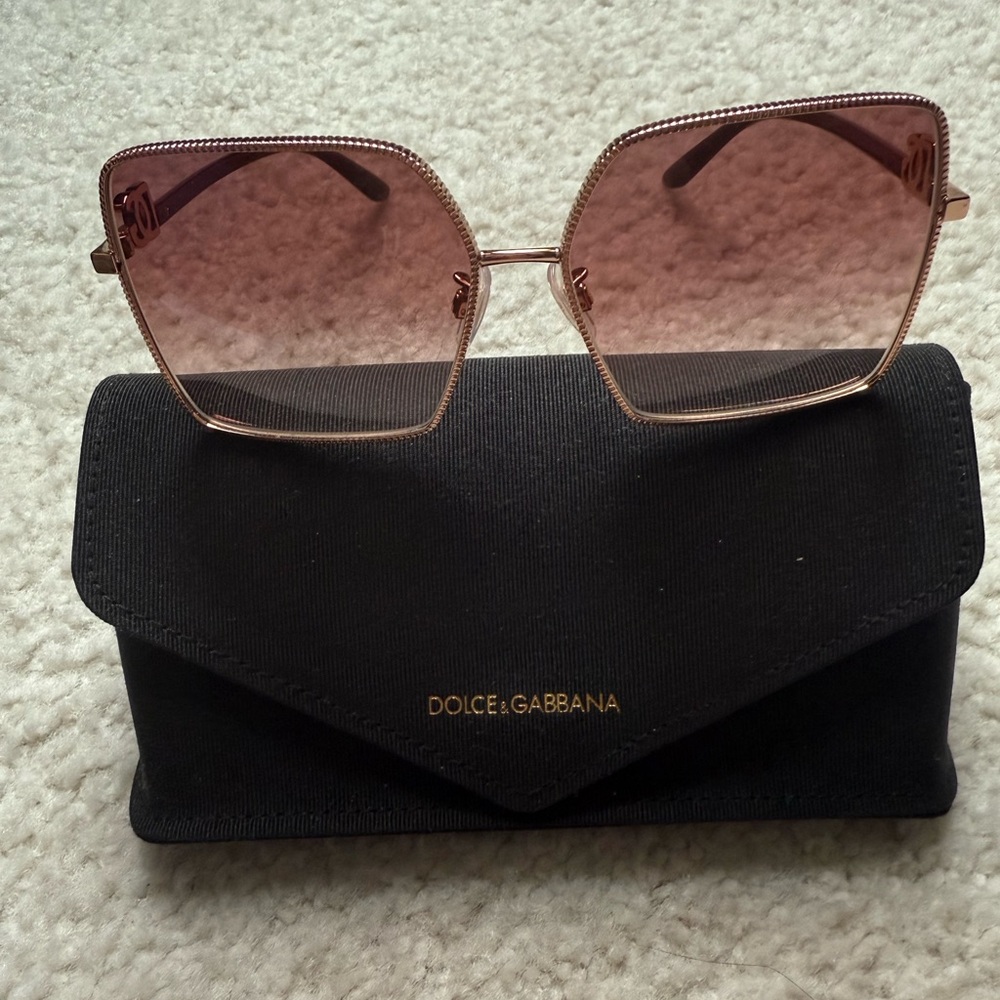 Dolce & Gabbana brown/Pinkish Sunglasses